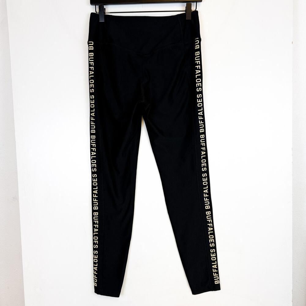 Nike Dri-Fit CU Boulder Colorado University Leggings 28” Black - M - Picture 3 of 9